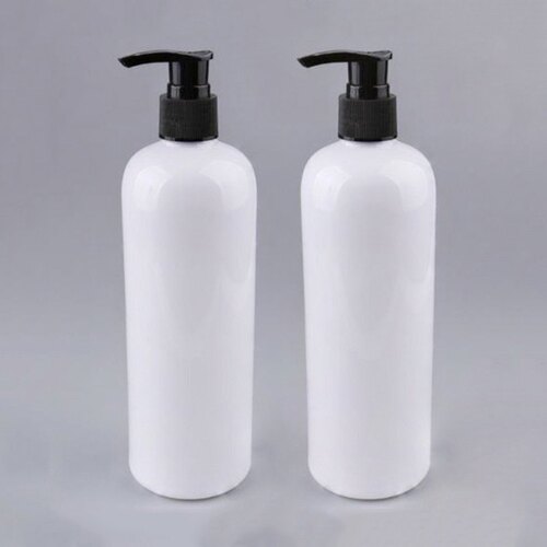 Plain White Plastic Pet Bottles For Shampoo Use - 100 ml, Polished Finish | White, Round Shape