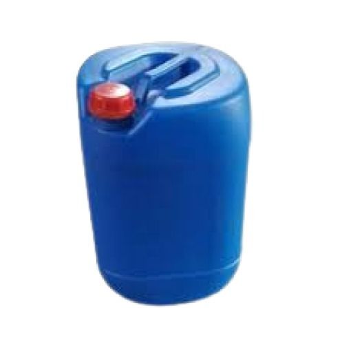 Round Shape 30 Liter Capacity Blue Plastic Can Hardness: Soft