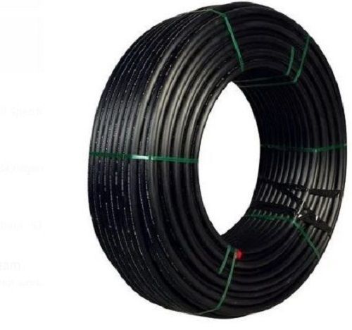 Black 1 Inch Diameter Plain Round Hdpe Coil Pipe For Agricultural Purpose