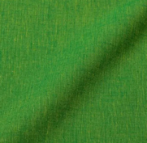 100 Meter Green Cotton Cloth For Making Garments Use