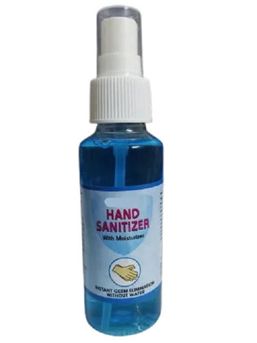 Blue 100Ml Low Foam Good Quality Transparent Hand Sanitizer Spray With 99% Moisture