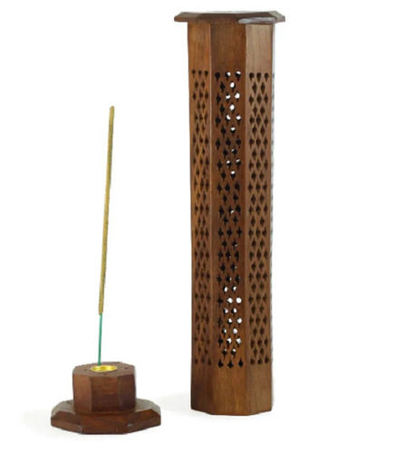 10x10x5 Cm Light Weight Decorative Wooden Incense Holder