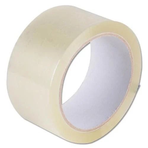 Brown 35 Meter Long Single Sided Transparent Tape For Carton Sealing 