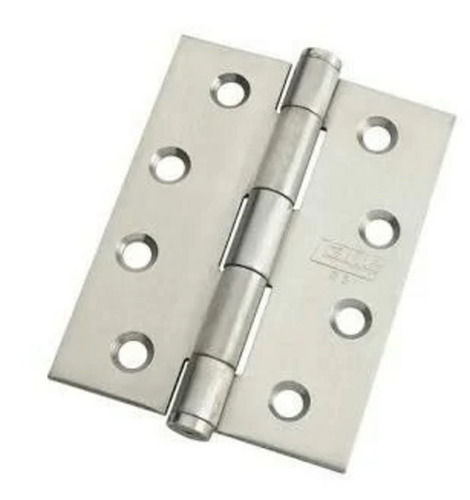 Silver 4X3 Inches Chrome Finish Stainless Steel Door Hinges