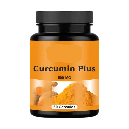 500Mg Anti-Inflammatory Antioxidant Herbal Curcumin Plus Capsules Age Group: For Adults