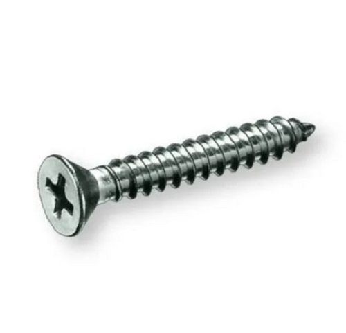 Silver 52 Mm Corrosion Resistance Polished Finished Stainless Steel Screw