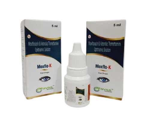 5ml Moxifloxacin Ophthalmic Solution IP Eye Drop For Eye Infection 