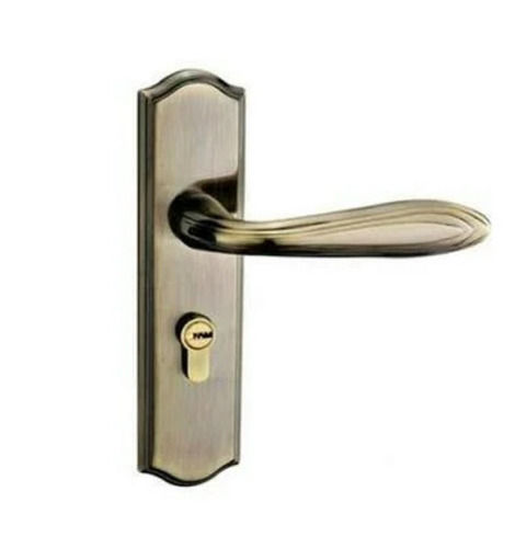 Brown 6X1X6 Inches Mild Steel Mortise Door Lock With 2 Keys