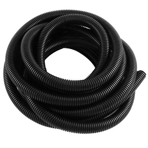 Black 75 Milimeters 20 Meters Polyvinyl Chloride Flexible Pipes