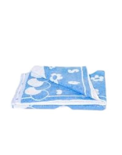 Blue And White Printed Cotton Baby Towels Size: 30 Inches