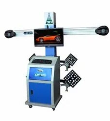 Electric Semi Automatic 3d Wheel Alignment For Garage Use