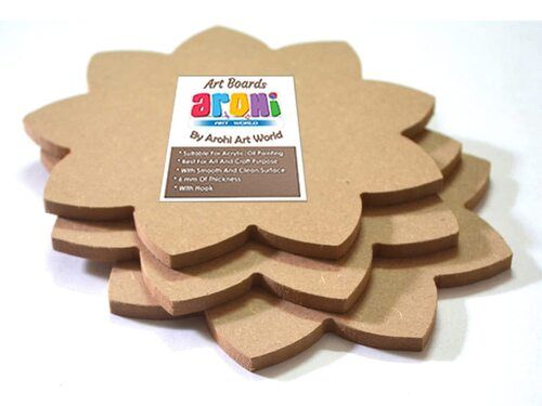 Arohi Art World Round Art Boards for Painting and Art & Craft