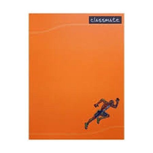 40-50 Gsm White Sheet Orange Cover Exercise Notebooks Perfect For Taking Notes, Drawing