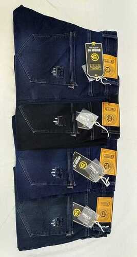 Skin Friendly Formal Wear Mens Cotton Jeans, All Sizes Available