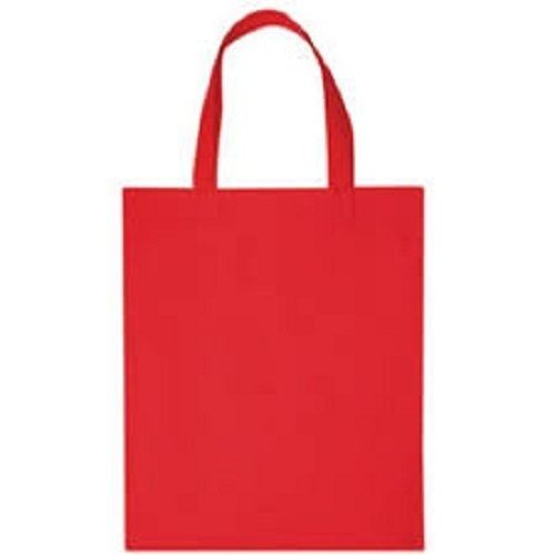 13X16 Inch Eco Friendly Red Non Woven Fabric Bags With Loop Handle Bag Size: 18" X 20"