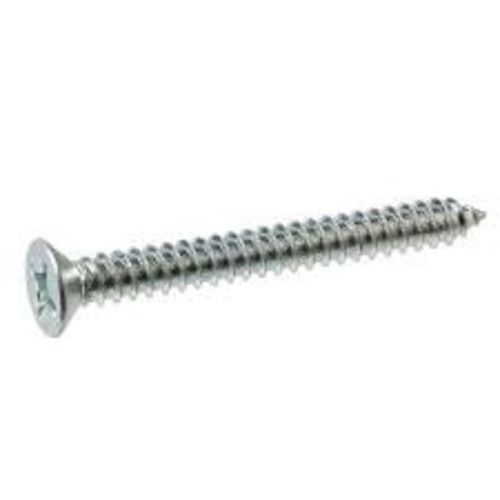 Silver 2.5 Inches Galvanized Stainless Steel Round Screw For Construction Uses 