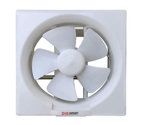 240 Volt And 60 Watt Square Wall Mounted Ventilation Fan Blade Material: Plastic