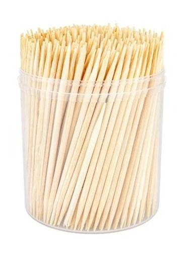 3.5 Inches Smooth Texture Plain Eco Friendly Birch Wood Toothpick Application: To Remove Detritus