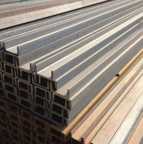 Silver 4 Mm Thick 6 Meter Hot Rolled Galvanized Mild Steel Channel For Construction