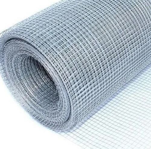 50 Meter Long Rectangular Hole Galvanized Iron Wire Mesh Application: Filters