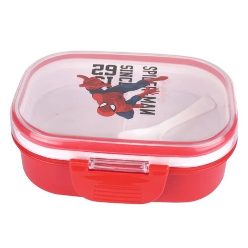 500 Ml 2 Mm Thick 100-Gram Polypropylene Rectangular Lunch Box 