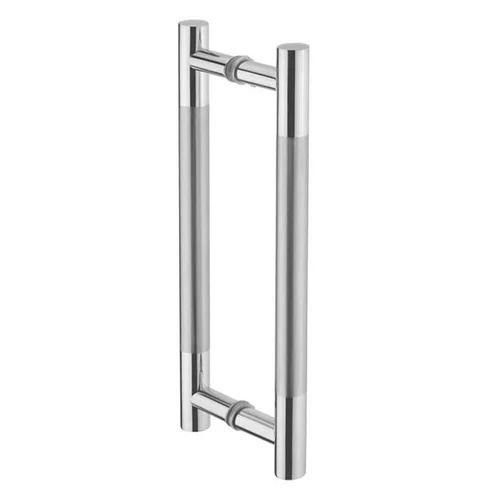 Transparents 8 Inch 25 Milimeter Thick Solid Tempered Glass Door Handle