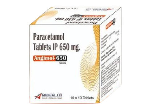 Angimol 650 Mg Paracetamol Tablets Age Group: Adult