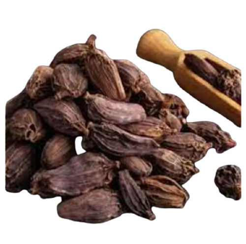 Dried Elongated Raw Solid Spices And Seasoning A Grade Black Cardamom Shelf Life: 6 Months