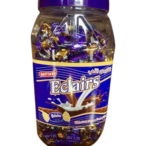 Eggless Delicious And Sweet Chocolate Flavored Eclairs Candy Fat Contains (%): 10 % Percentage ( % )