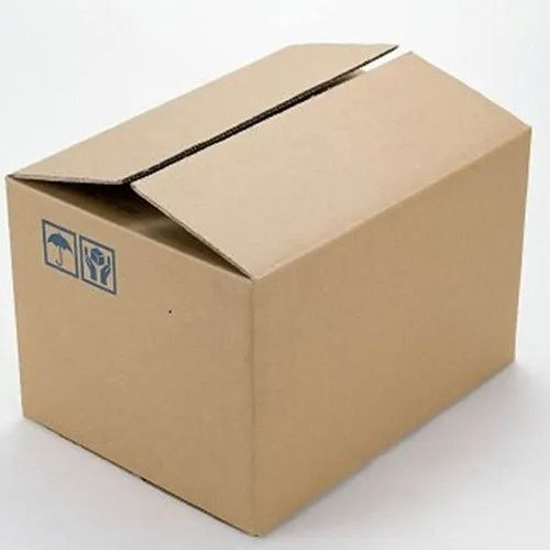  पैकेजिंग और शिपिंग उपयोग के लिए क्राफ्ट पेपर नालीदार कार्टन बॉक्स 