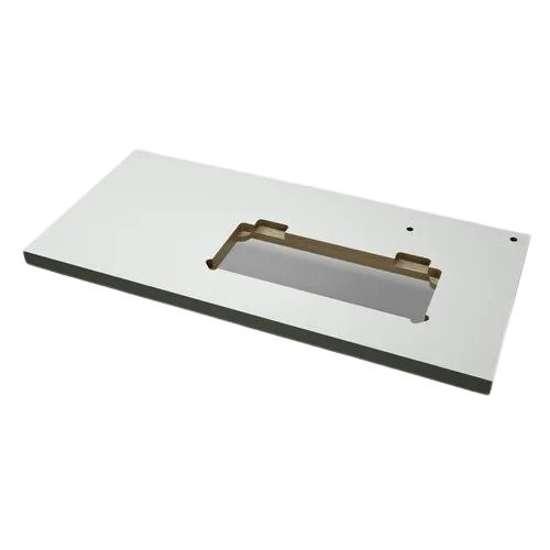  नई चित्रित सतह आयताकार आकार की लकड़ी की सिलाई मशीन टेबल टॉप 