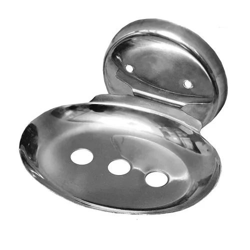 Aluminum Alloy Wall Mounted Rust Proof Stainless Steel Soap Dish For Bathroom Use