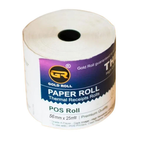 White Thermal Paper Rolls Density: 65 Gram Per Cubic Centimeter(G/Cm3)