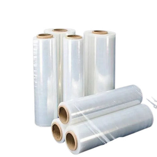 0.5 Mm Thick Single Layer Soft Transparent Stretch Film Roll For Wrapping  Film Length: 00 Inch (In)