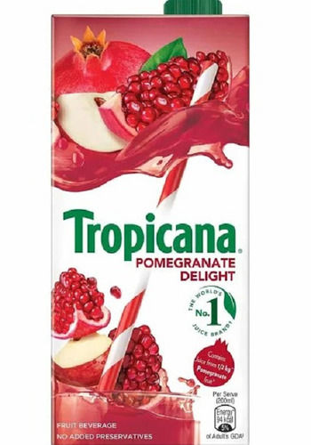 1 Liter No Added Preservatives Rich In Protein Sweet Pomegranate Juice