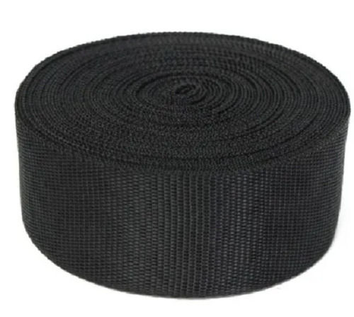 100 Meter Plain Round Nylon Webbing Tape Application: For  Backpack