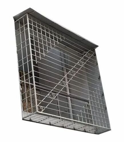 10Mm Thick Water Resistant Easily Assembled Galvanized Iron Window Grill Arm Length: 00 Inch (In)