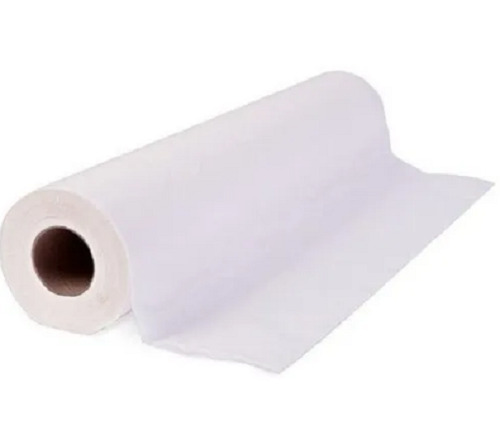 200 Meter Length Plain Soft White Non Woven Fabric Density: 100 Gram ...
