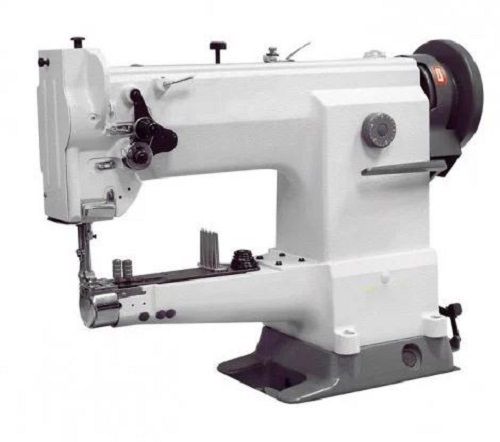 White And Black 240 Volt Electrical Metal Semi Automatic Bag Sewing Machine