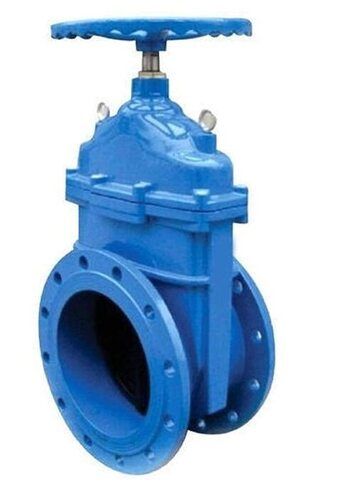 50 Mm Flanged End Connection Cast Iron Sluice Valve Application: Industrial