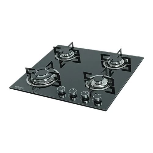 Lpg 635X500X7 Milimeters Stainless Steel Four Burner Gas Stove