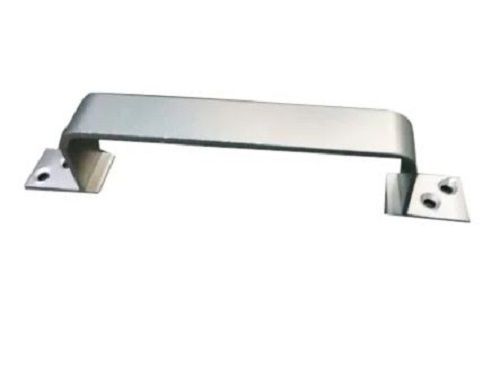 Silver 8 Inch Long Plain Polished Aluminium Door Handle