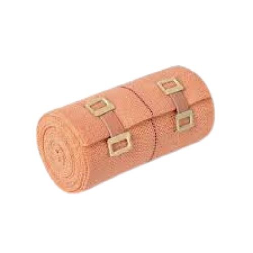 Brown 8 Cm Wide 100% Cotton Non Woven Crepe Bandage