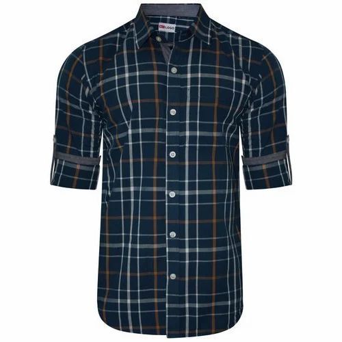 Men''s Cotton Full Sleeve Shirt - Plain Design for Casual Wear | Easily Washable, Available in Multiple Sizes, Breathable Fabric