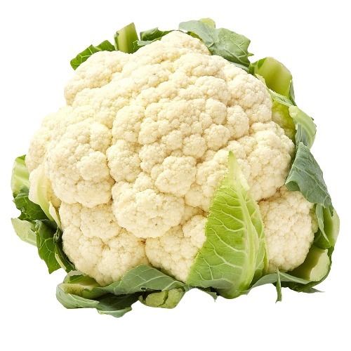 Natural Grown Round 92 % Moisture White Cauliflower