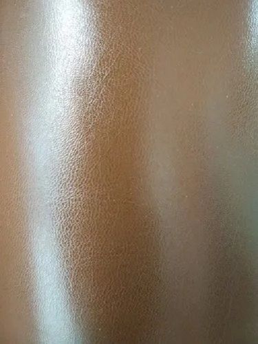 Brown Non Disposable Soft Tear Resistant Plain Style Rectangular Rexine Fabric