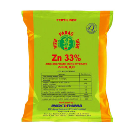 1 Kg 5.6 Ph Pungent Smell Zinc Sulphate Monohydrate Fertilizer  Boiling Point: D