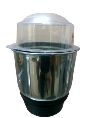 1 Liter Capacity Stainless Steel And Plastic Mixer Jar  Motor Power: Na Volt-Ampere-Reactive  (Var)