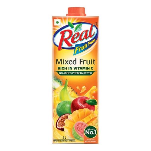 1 Liter No Added Preservatives Ready To Serve Alcohol Free Mixed Fruit Juice