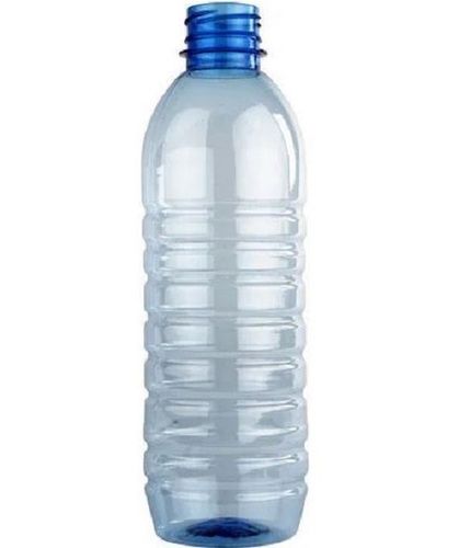  1 लीटर क्षमता वाली पारदर्शी प्लास्टिक पीने के पानी की बोतल 